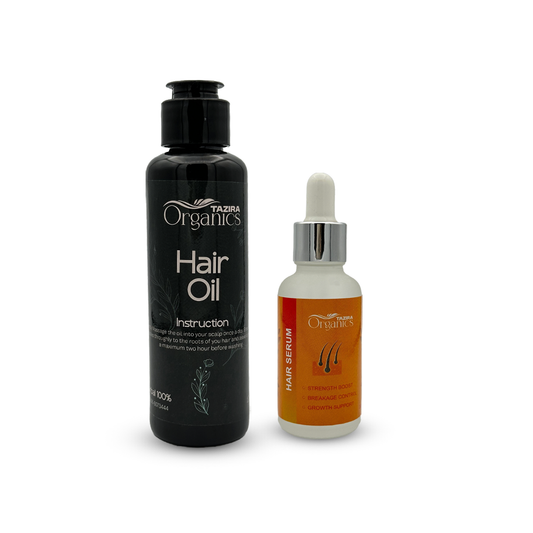 Hair Care Kit, 30ml Hair Serum + 120ml Organic hair oil